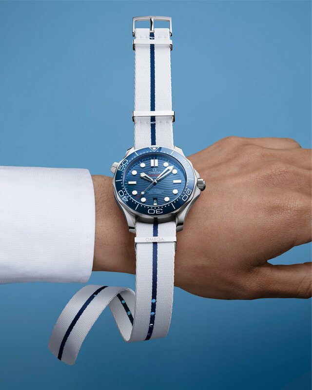 腕時計を着替える愉しみ】オメガ「NATOストラップ」の新作がすごい