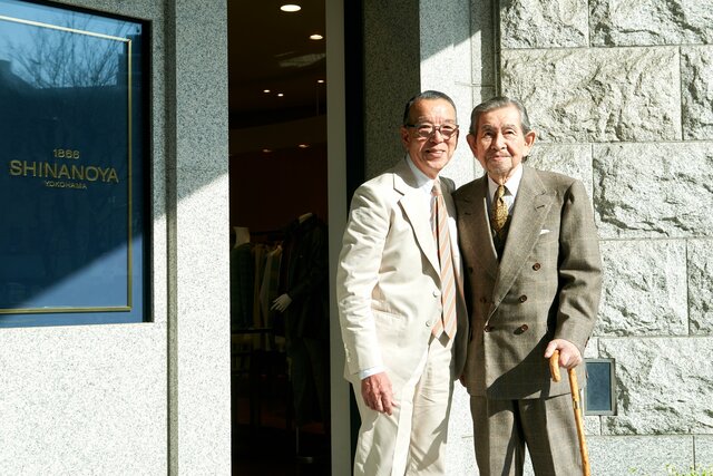 ドクトル赤峰と白井俊夫の交友50周年記念、「信濃屋」流を語り合う