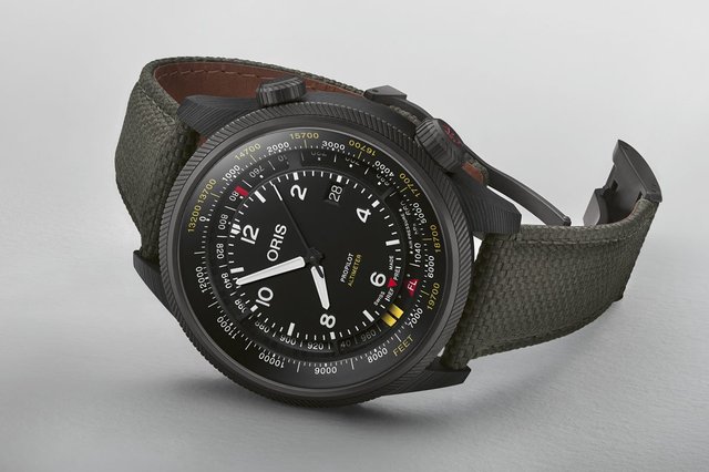 ORIS】オリスの新作は、世界初で唯一の高度計付機械式時計と